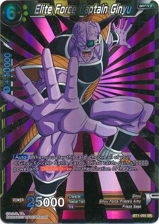 Elite Force Captain Ginyu BT1-095 SR